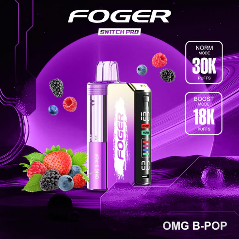 OMG B POP 30K Puffs Foger Switch Pro Kit 1 OMG B POP 30K Puffs
